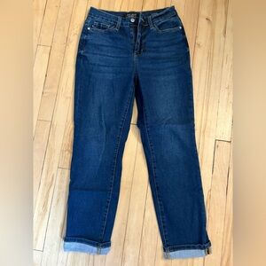 Judy Blue Dark Indigo Straight Leg Jeans